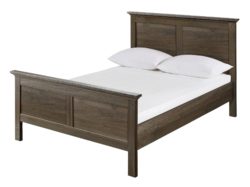 HOME Canterbury Walnut Bed Frame - Double